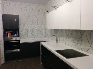 Фартук из прозрачного стекла